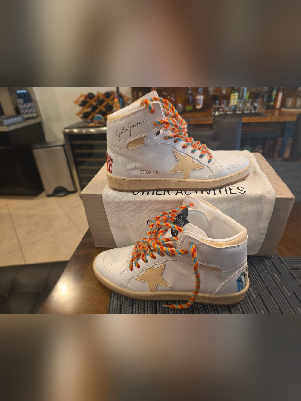 Golden Goose HAUS of Dreamers Sky-Star Size 39